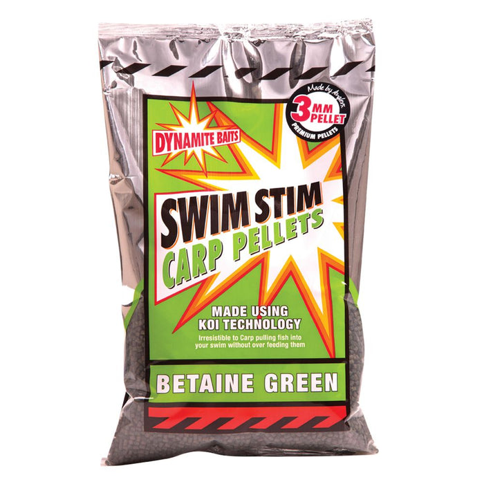 Dynamite Baits Swim Stim Carp Pellets Betaine Green