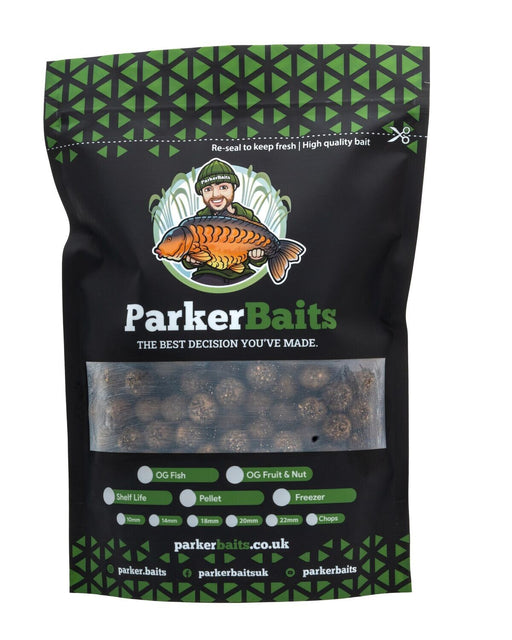 Parker Baits Shelf Life Boilies OG Fruit & Nut Reelfishing