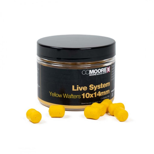 CC Moore Live System Yellow Wafters 10x14mm Reelfishing