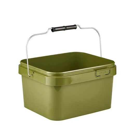Green Square Bucket 5L with Lid
