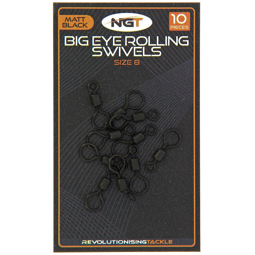 NGT Rolling Ring Swivels Size 8 Reelfishing