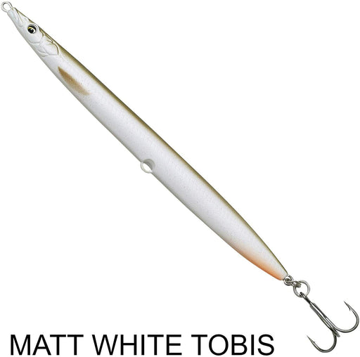 Savage Sandeel pencil 90mm matt white Tobis Reelfishing