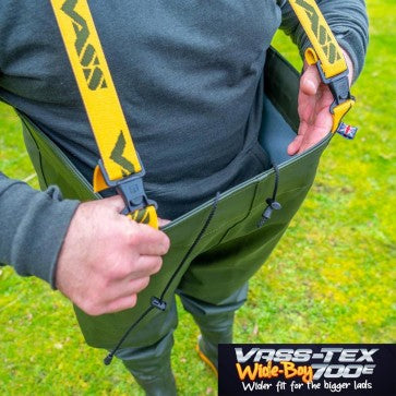 Vass-Tex 700E Wide-Boy Edition chest waders