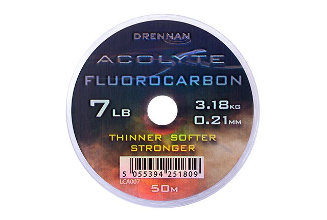 Drennan Acolyte Fluorocarbon 50m Reelfishing