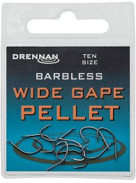Drennan Barbless Wide Gape Pellet Reelfishing