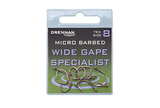 Drennan Wide Gape Specialist Micro Barbed Reelfishing