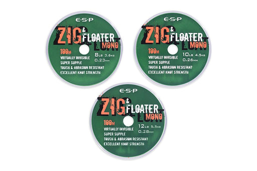 ESP Zig & Floater Mono 100m Reelfishing