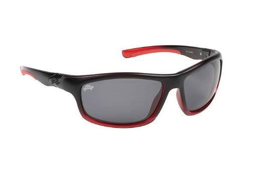 FOX RAGE Wraps Black Red with Grey Lense Polarized Sunglasses Reelfishing