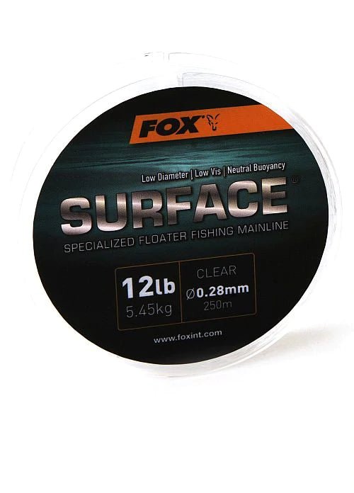 Fox Surface Floater Mainline 15lb Clear 250m Reelfishing