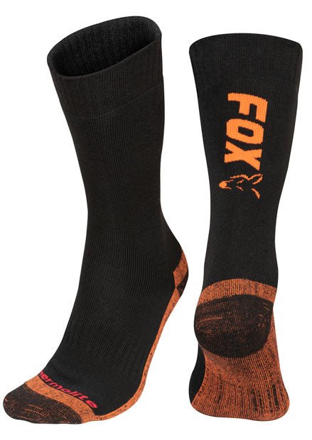 Fox Thermolite Black Insulated Long Socks Reelfishing