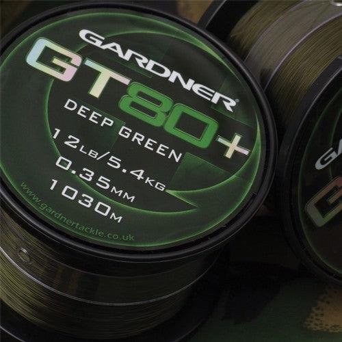 Gardner GT80 15lb 0.40mm 830m Deep Green Reelfishing