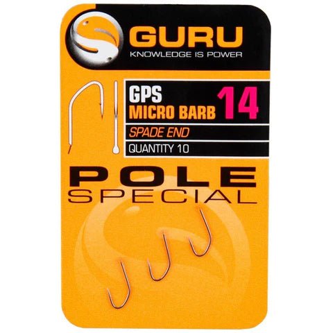 Guru GPS Micro Barb Spade End Reelfishing