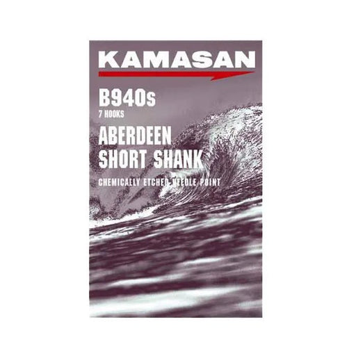 Kamasan B940s Short Shank Aberdeen Hooks Packet Reelfishing