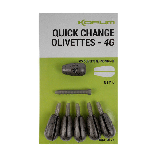 Korum Quick Change Olivettes Reelfishing