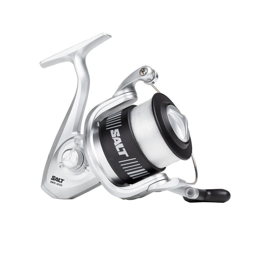 Shakespeare Salt Spin 60 spinning reel pre spooled with mono Reelfishing