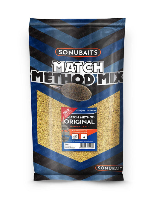 Sonubaits Match Method Mix Original 2kg with free feeder Reelfishing