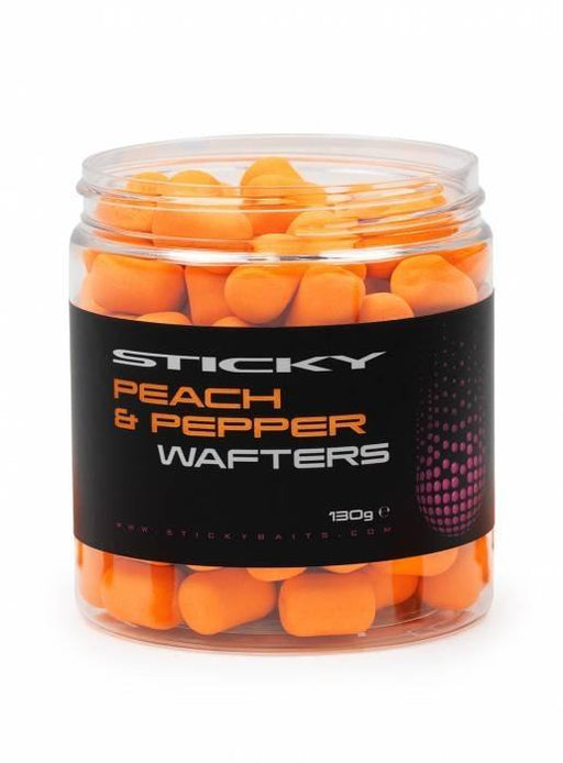 STICKY BAITS PEACH & PEPPER WAFTERS 130g Reelfishing