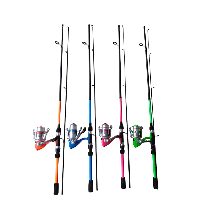 Vibe Combo 6ft 2 piece lure rod  5-20g with spinning reel combo Reelfishing