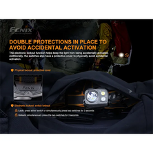 Fenix HP25R V2.0 Rechargeable Headlamp 1600lumens Reelfishing