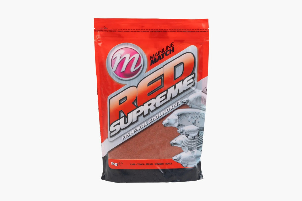 Mainline Match Red Supreme fishmeal groundbait 1kg