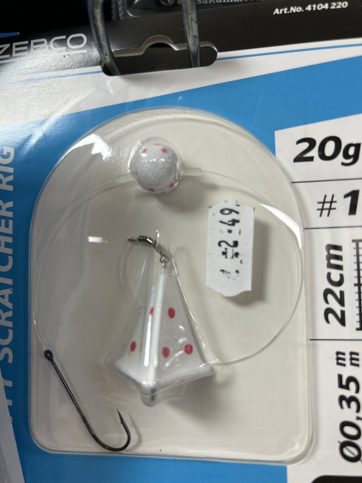 Zebco Flatty Scratcher Rig Size 1 | Reelfishing