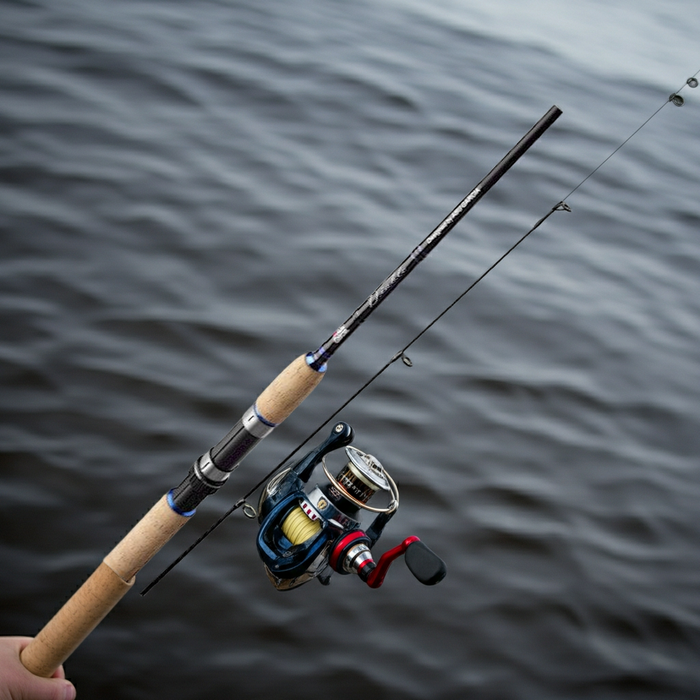 Abu Garcia 9ft Devil Spinning rod & reel Combo