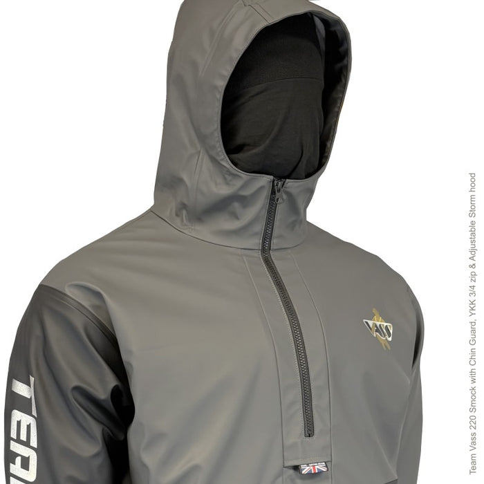 Team Vass 220 Winter Smock Grey Black