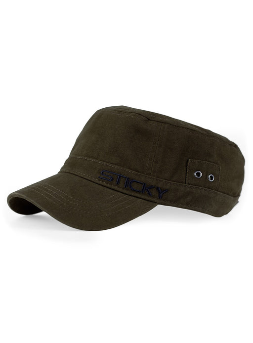 Sticky Military Olive Cap Reelfishing