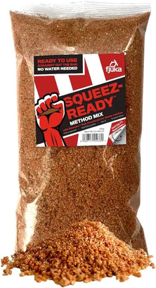 Fjuka squeez ready method mix from Reelfishing