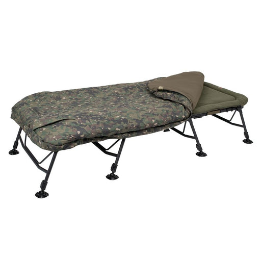 Trakker RLX 8 Wide Camo Bed System at Reelfishing