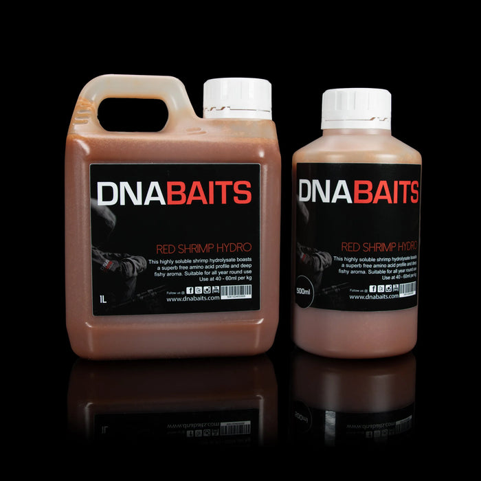 DNA Baits Red Shrimp Hydro 1litre Jerrican
