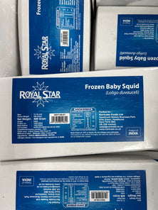 Seafreeze Royal Star Baby Squid 408g