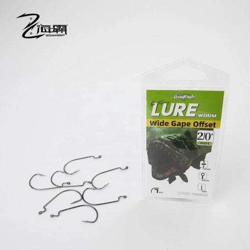 Reelfishing Lure Worm Wide Gape Offset Hook