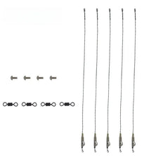 Reelfishing Lead Clip 45lb Leadcore Leaders with Kwik Change Kit Light Camo