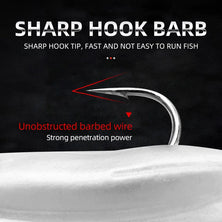 Reelfishing Mini White Sandeel 5 Hook Rigs