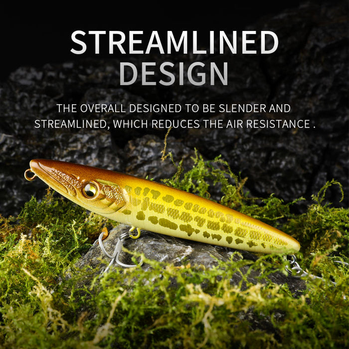Reelfishing Bass Slicker  Pencil Bait Walk Dog Action Lure 10g