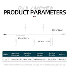 Reelfishing Mini White Sandeel 5 Hook Rigs