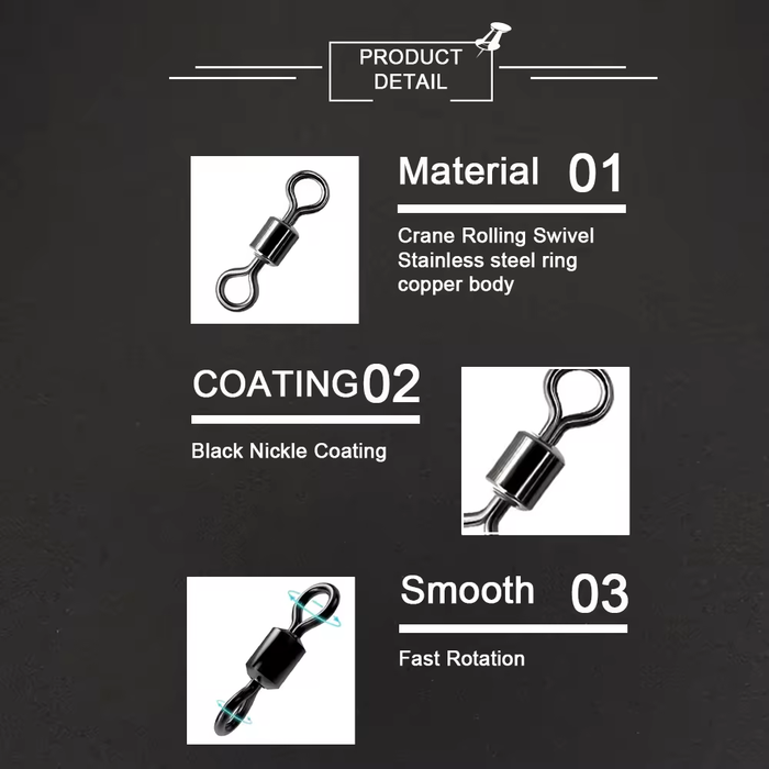 Reelfishing Crane Swivel