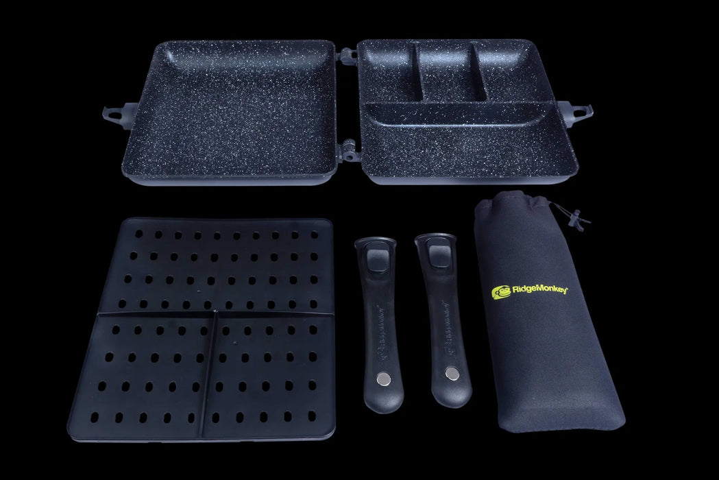 Ridgemonkey Connect Combi & Steamer XXL Granite Edition Reelfishing