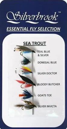 Silverbrook Essential Trout Fly Selection - Sea Trout Reelfishing
