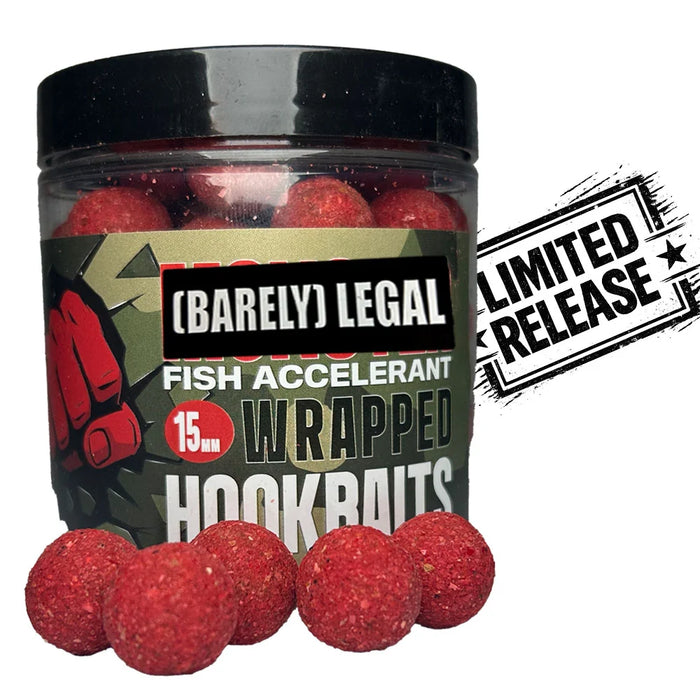 Fjuka (Barely) Legal Fish Accelerant Wrapped Hookbaits 15mm 150g
