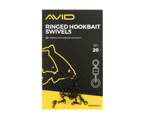 Avid Outline Ringed Hookbait swivels