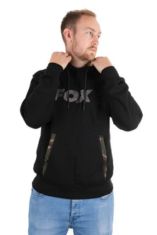Fox Camo Print Logo Hoody Black