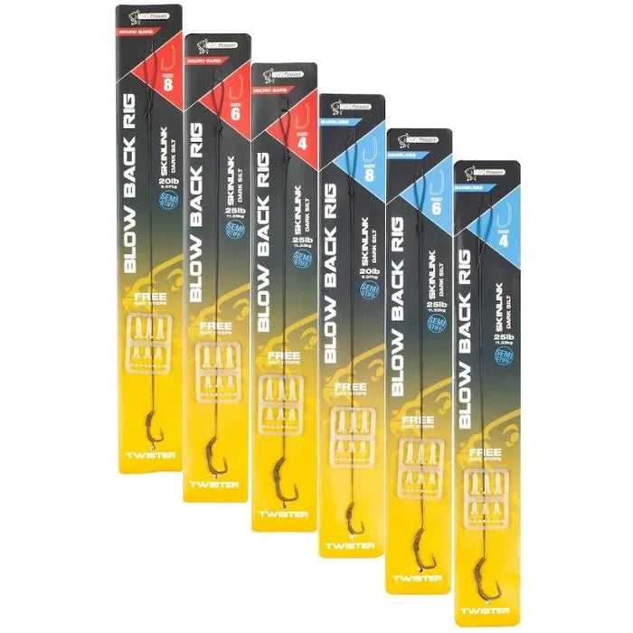 Nash Tube Blow Back 8 Barbless Reelfishing