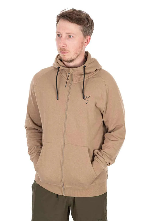 Fox Lightweight Zipped Hoody Limited Tan
