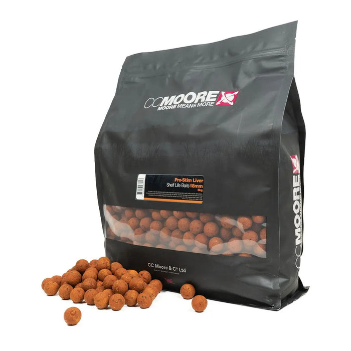 CC Moore Pro Stim Liver shelf life boilies at Reelfishing