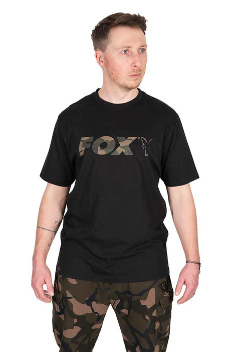 Fox Camo Logo T-Shirt Black