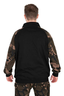 Fox Lightweight 1/4 Zip Pullover Black/Camo