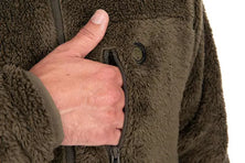 Fox HD Premium Zipped Teddy Jacket Khaki