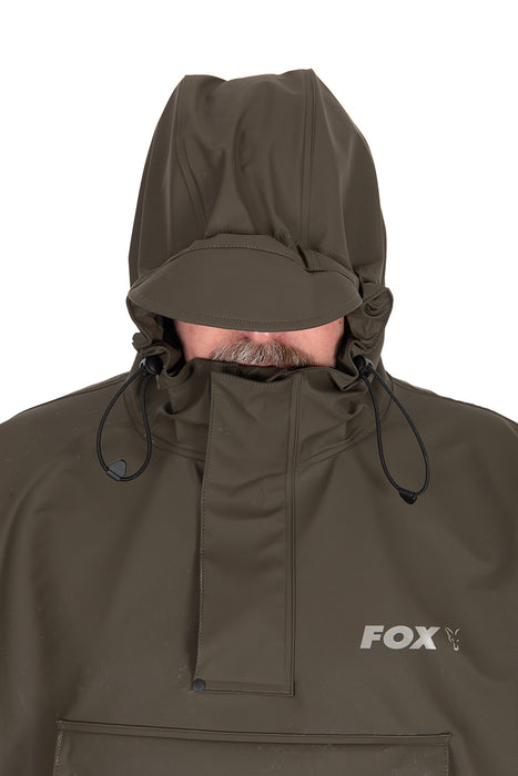 Fox Rain Poncho Khaki